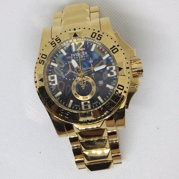 Invicta Reserve Excursion Gold Watch - Picture 5 of 6
